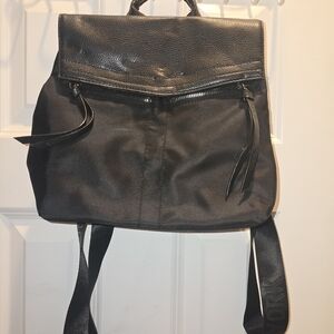 Botkier Shiny Black Fabric Bag